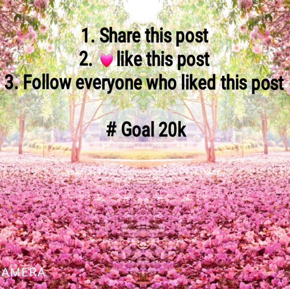 Keep Sharing 💖 Help Me Reach 20k